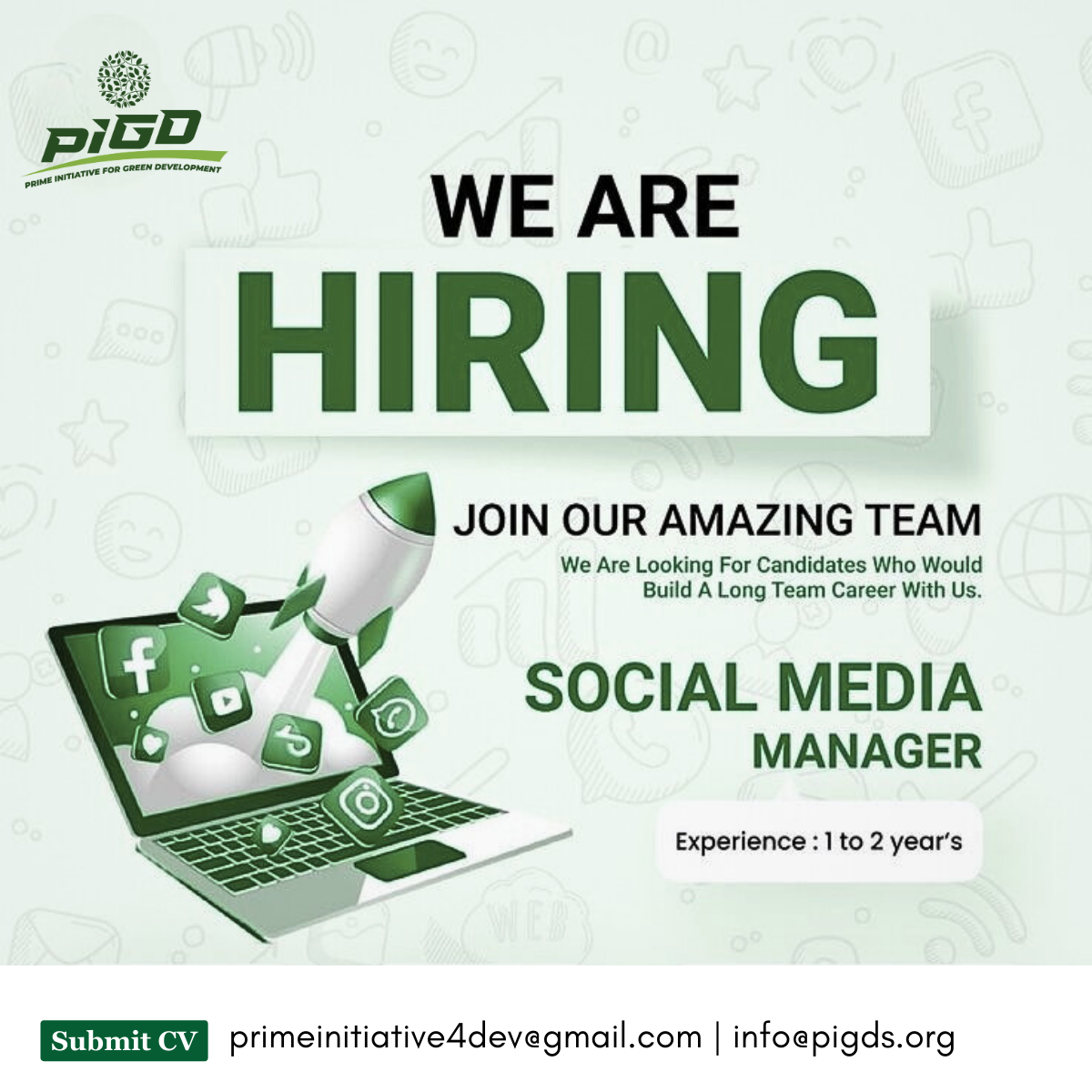We’re Hiring: Content & Social Media Manager